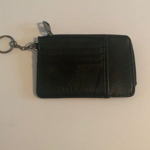 The Sak Black Wristlet.
